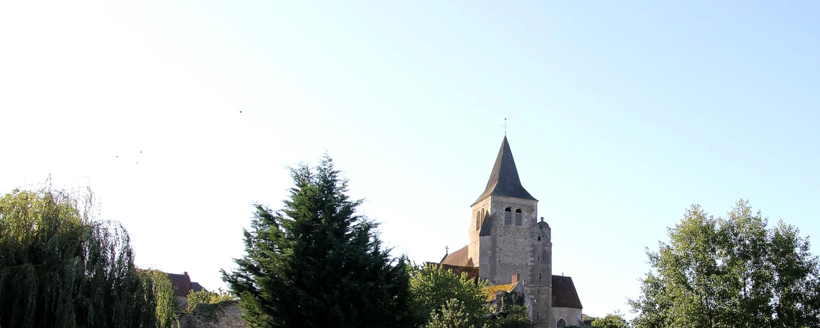 Vue de Ainay-le-Château, Allier