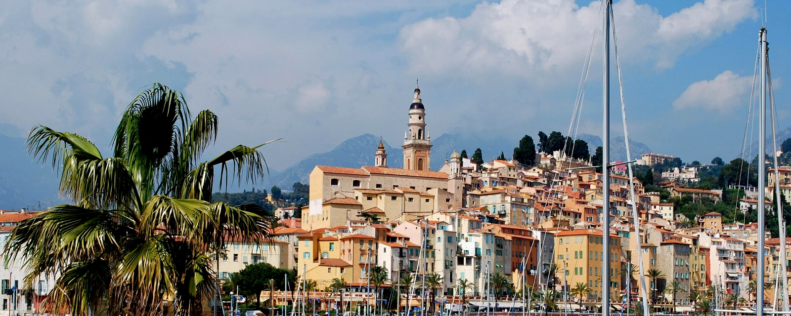 Vue de Menton, Alpes-Maritimes