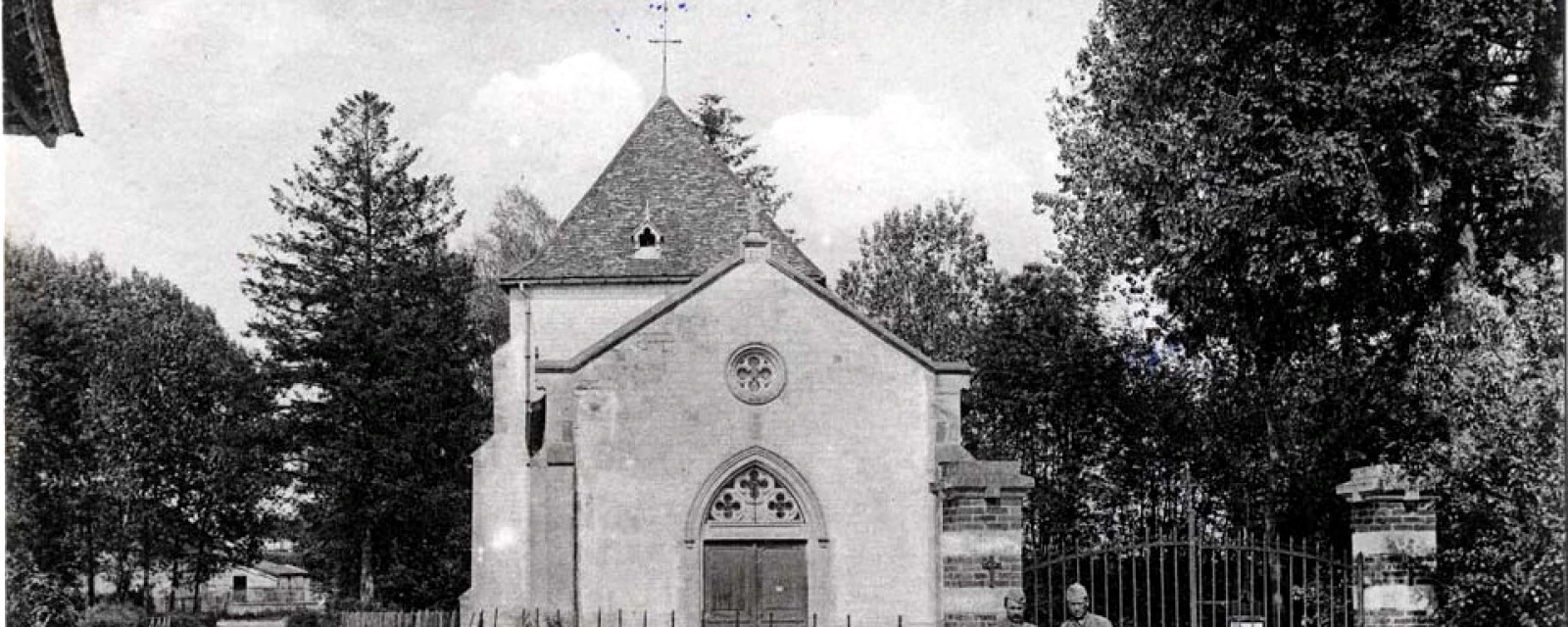 Vue de Saint-Étienne-sous-Barbuise, Aube