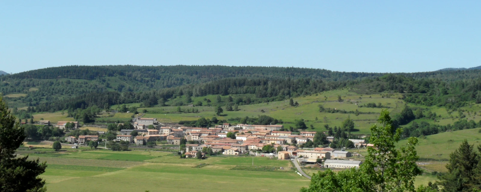 Vue de Aunat, Aude