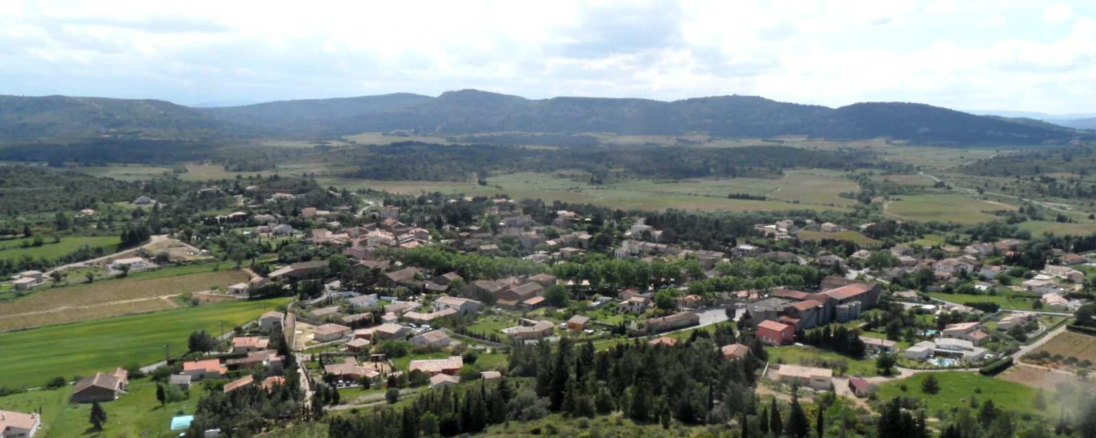 Vue de Montséret, Aude