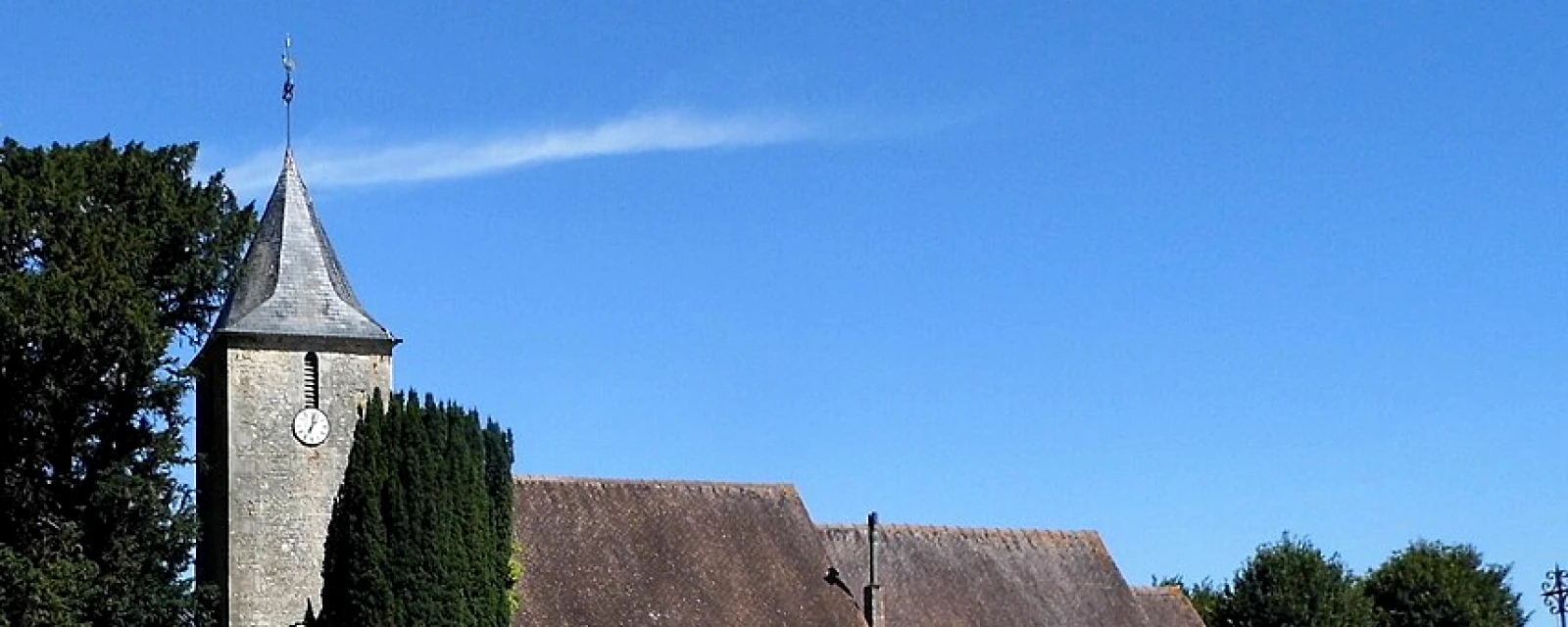 Vue de Saint-Pierre-Canivet, Calvados