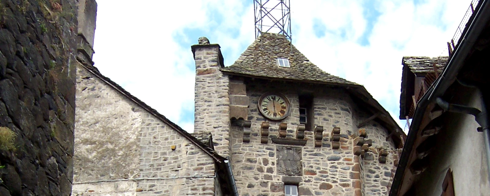 Vue de Salers, Cantal