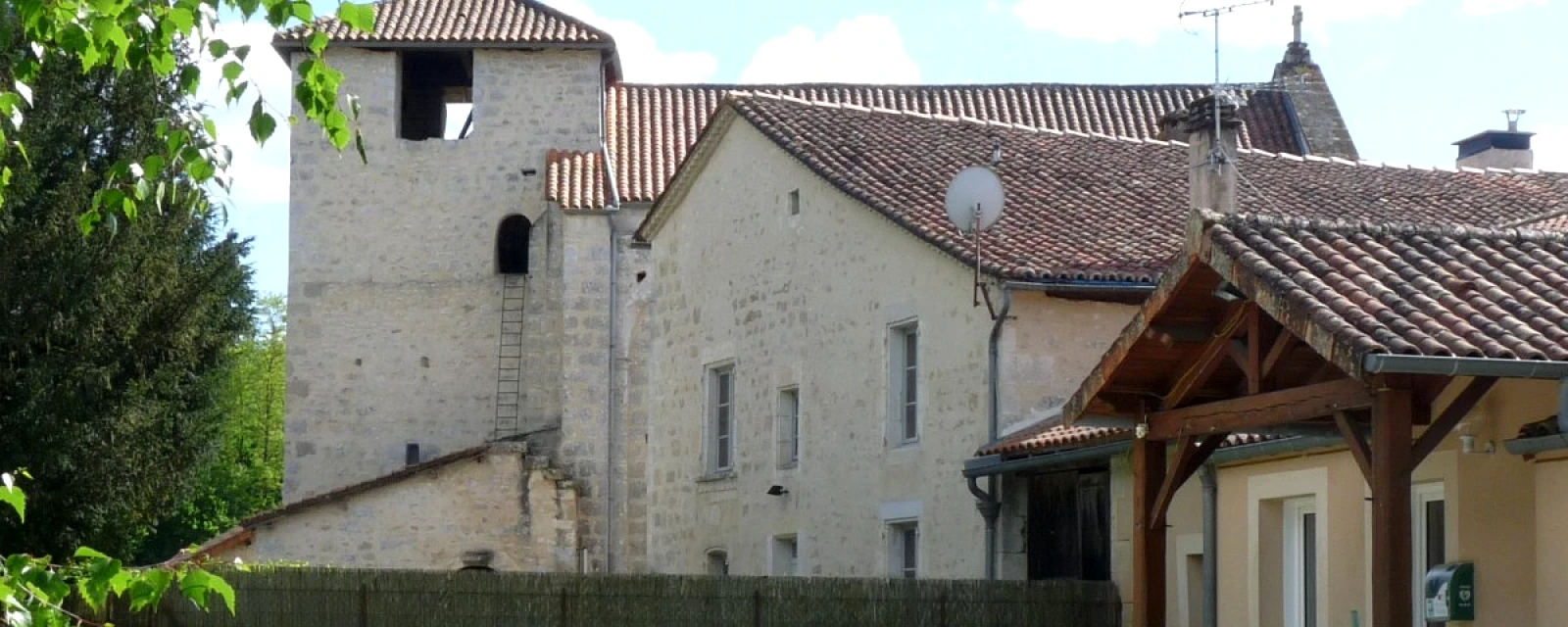 Vue de Moulins-sur-Tardoire, Charente