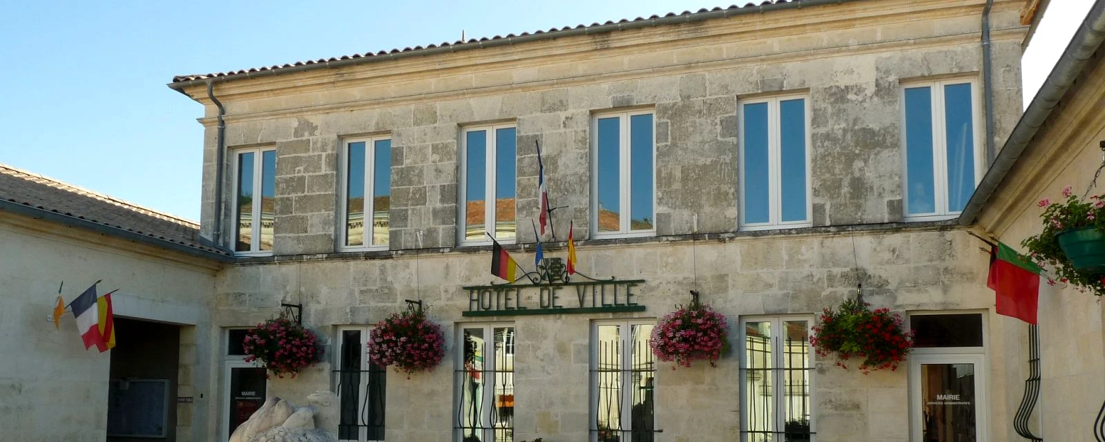 Vue de Montendre, Charente-Maritime