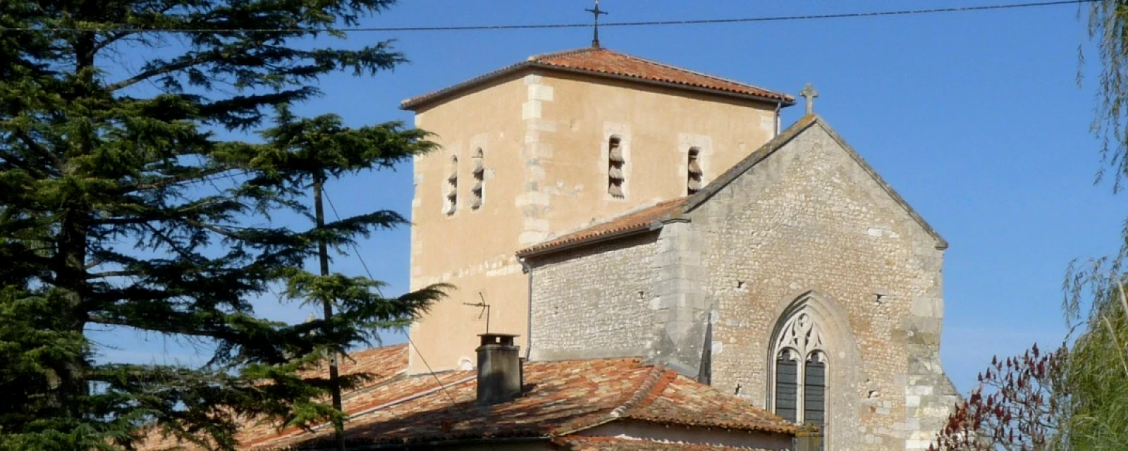 Vue de Sainte-Colombe, Charente-Maritime