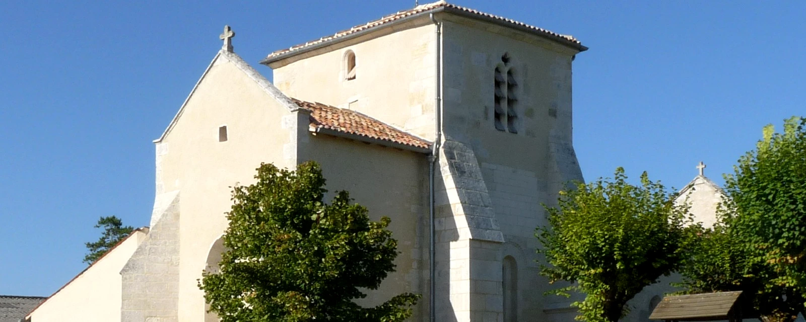 Vue de Saint-Martial-sur-Né, Charente-Maritime