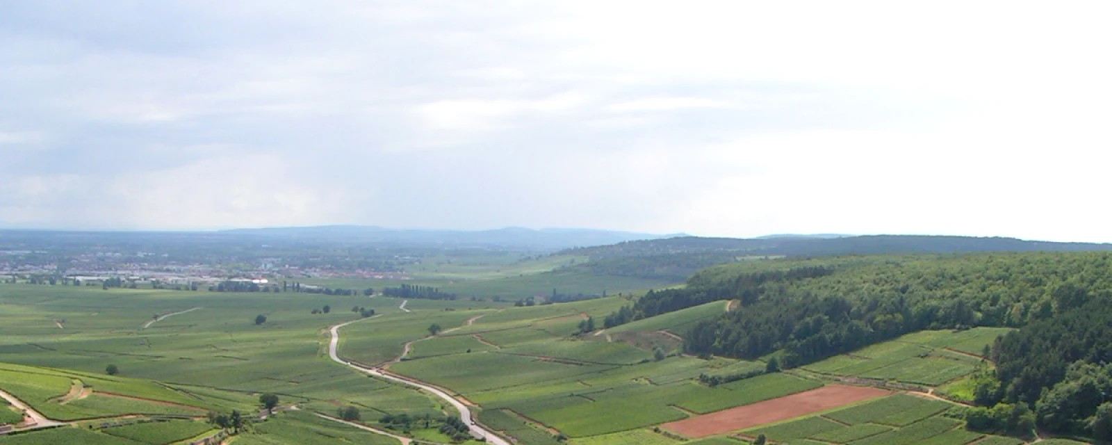Vue de Pernand-Vergelesses, Côte-d'Or