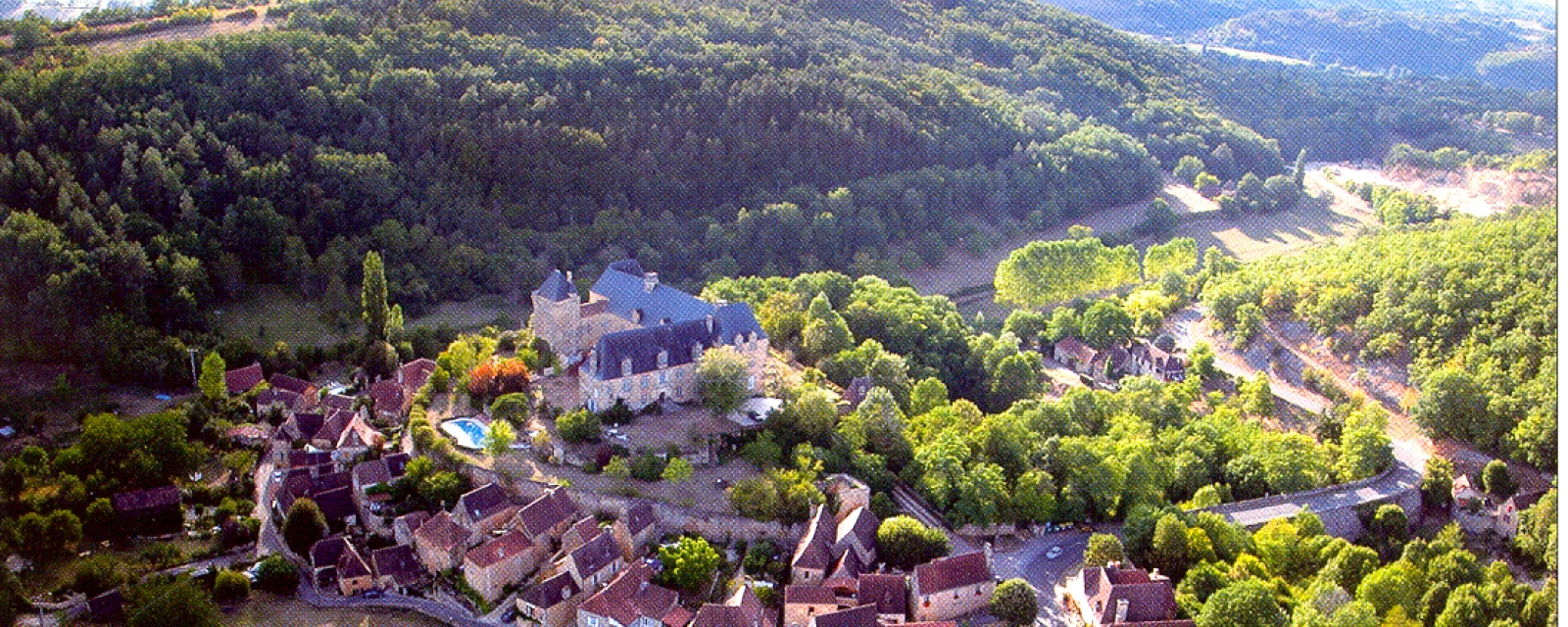 Vue de Berbiguières, Dordogne