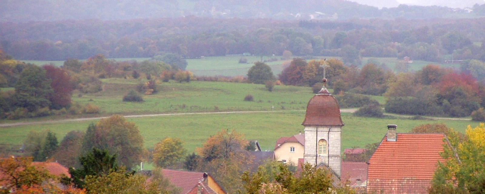 Vue de Crosey-le-Grand, Doubs