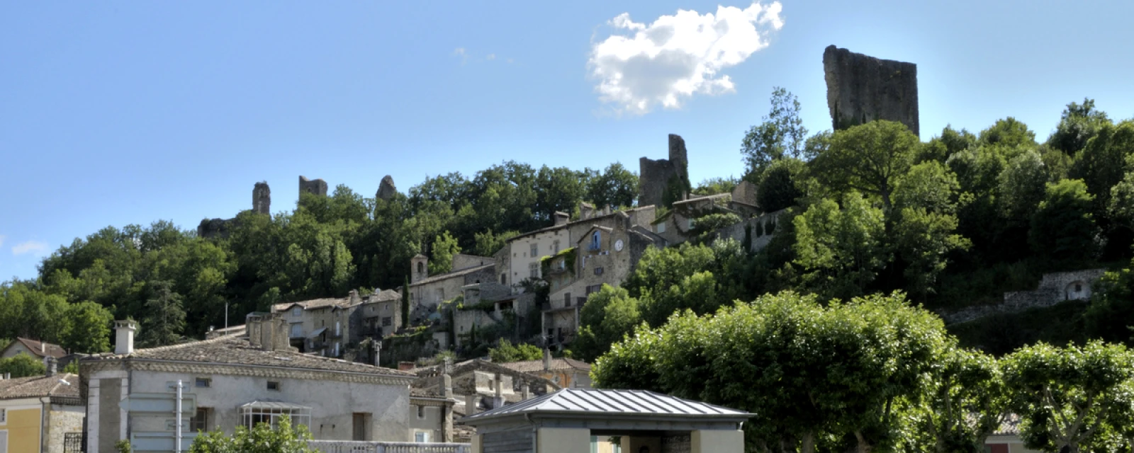 Vue de Bourdeaux, Drôme
