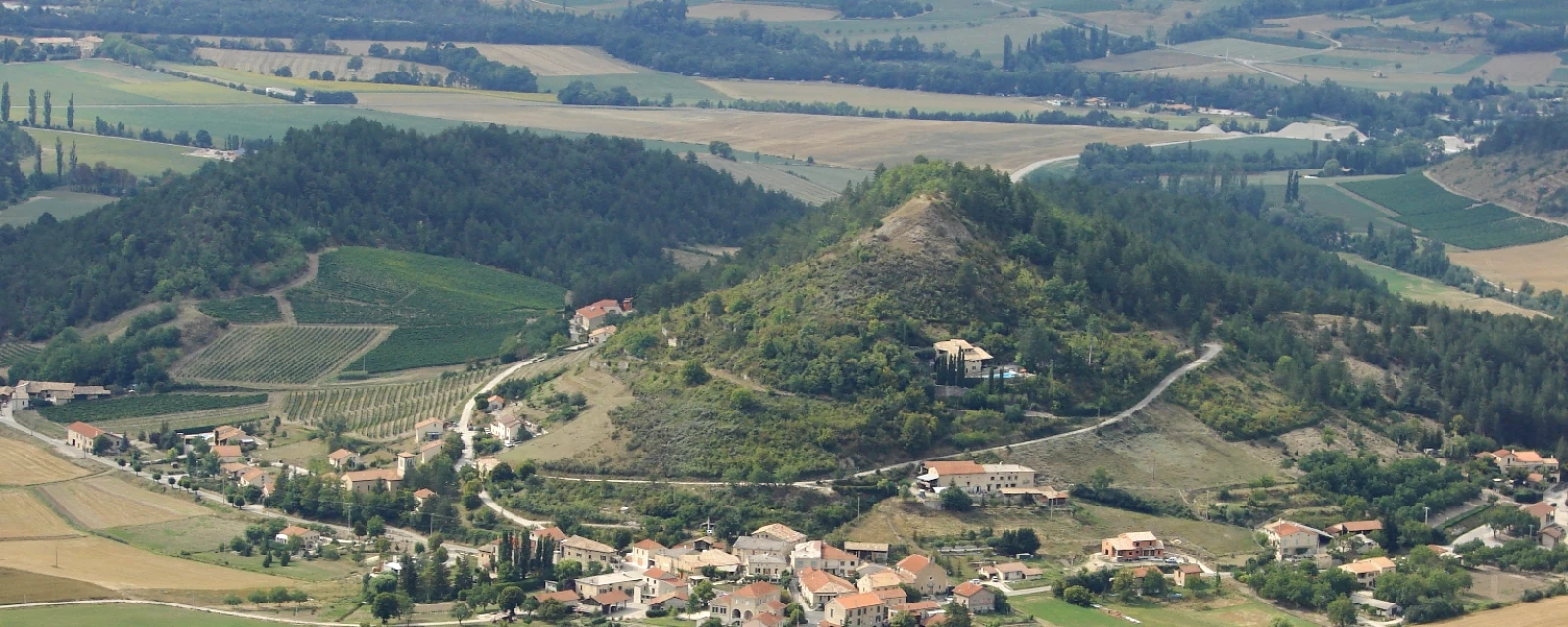 Vue de Menglon, Drôme