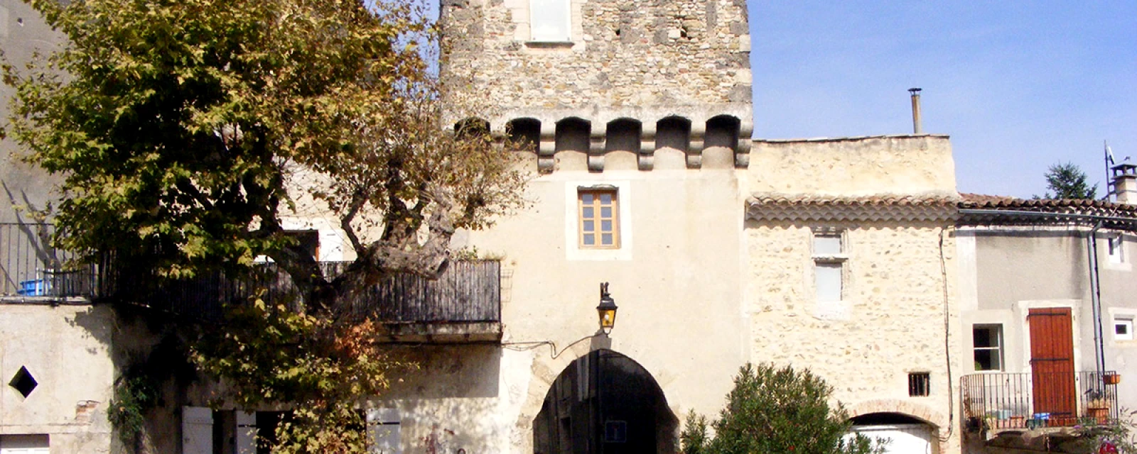 Vue de Saint-Gervais-sur-Roubion, Drôme
