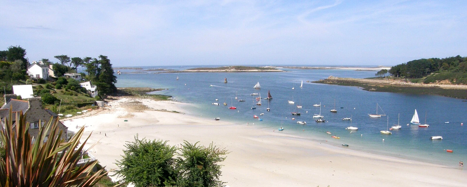 Vue de Saint-Pabu, Finistère