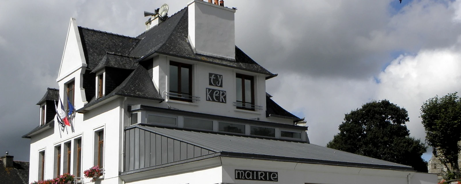 Vue de Spézet, Finistère