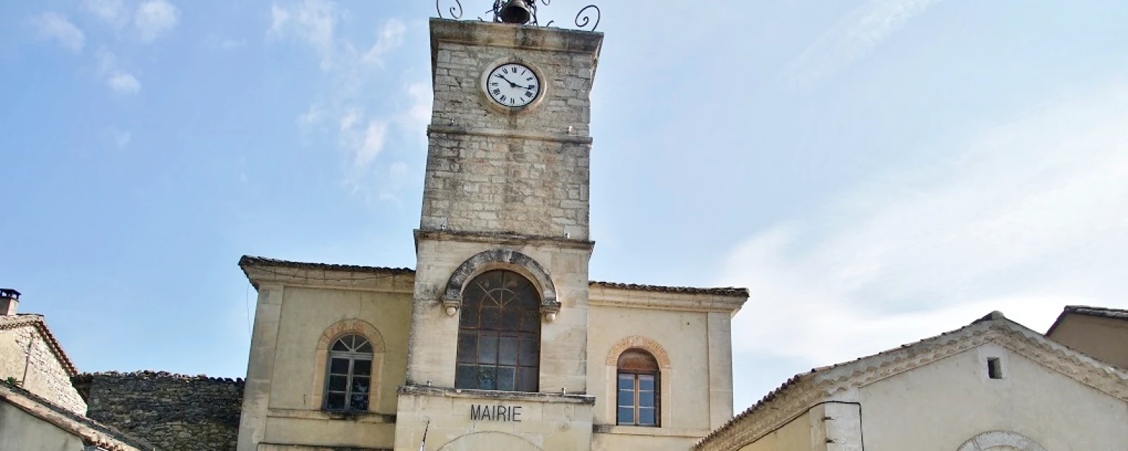 Vue de Laval-Saint-Roman, Gard