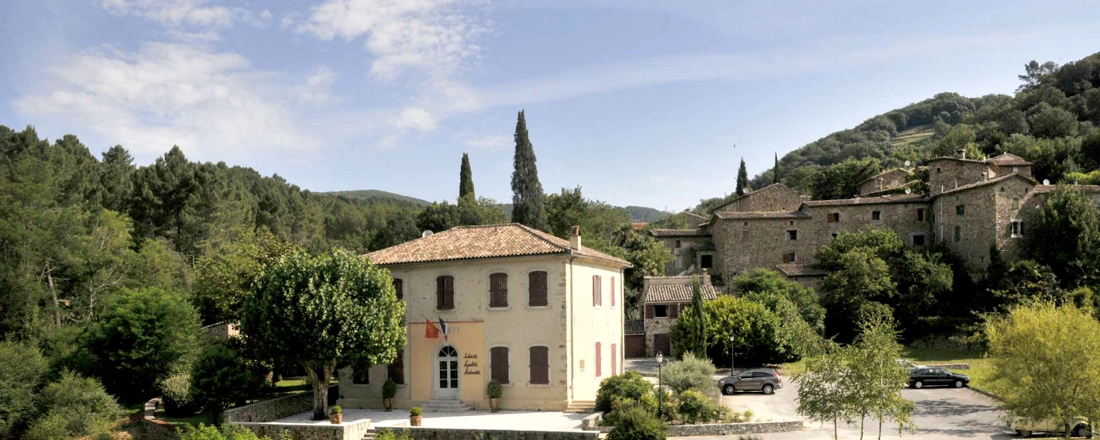 Vue de Saint-Sébastien-d'Aigrefeuille, Gard