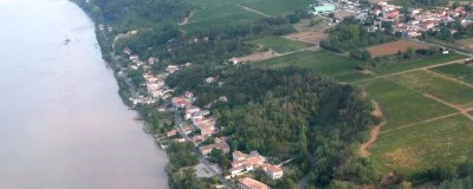Vue de Gauriac, Gironde