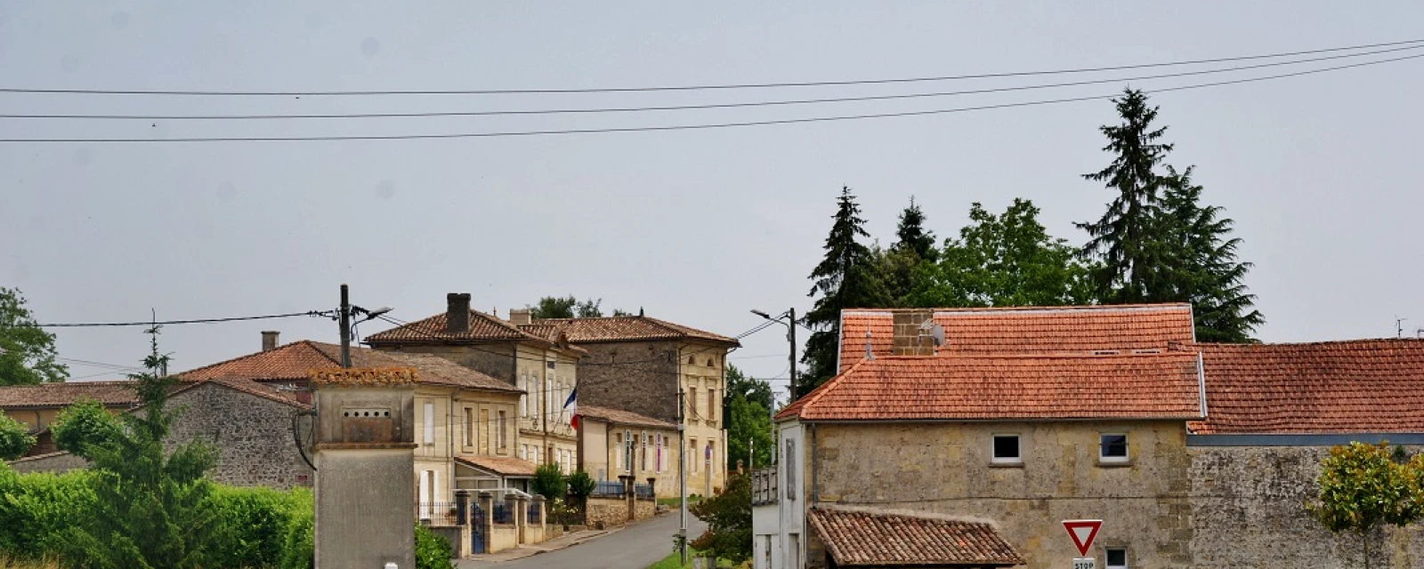 Vue de Saint-Genès-de-Castillon, Gironde
