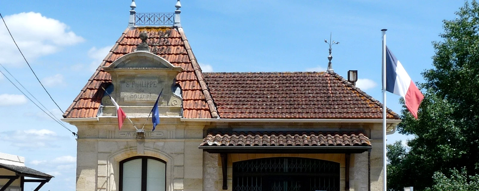 Vue de Saint-Philippe-du-Seignal, Gironde