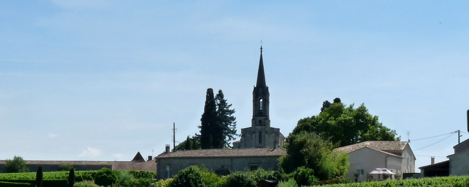 Vue de Saint-Quentin-de-Caplong, Gironde