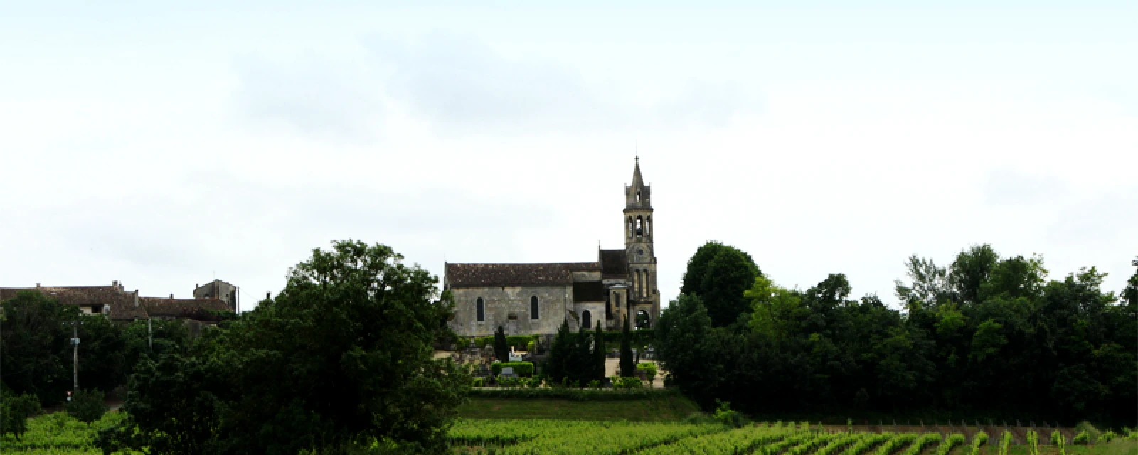 Vue de Saint-Romain-la-Virvée, Gironde