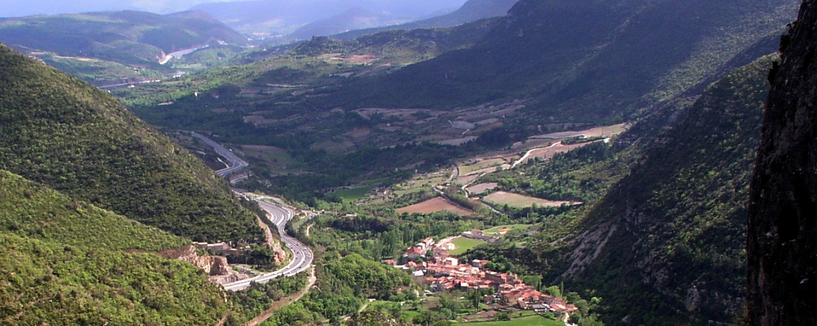 Vue de Pégairolles-de-l'Escalette, Hérault