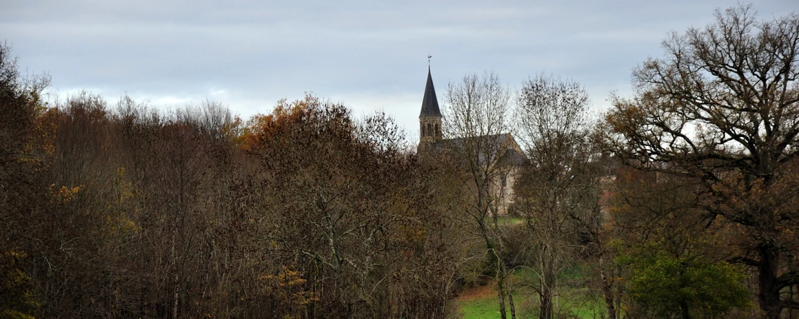 Vue de Oulches, Indre