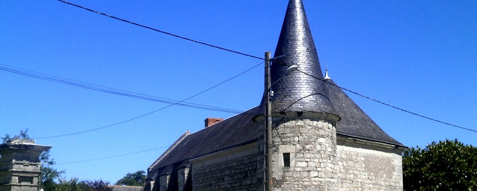 Vue de Savigny-en-Véron, Indre-et-Loire