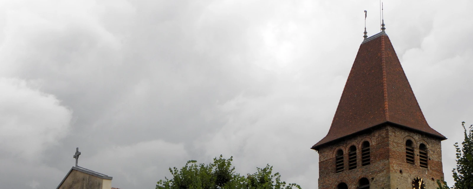 Vue de La Côte-Saint-André, Isère
