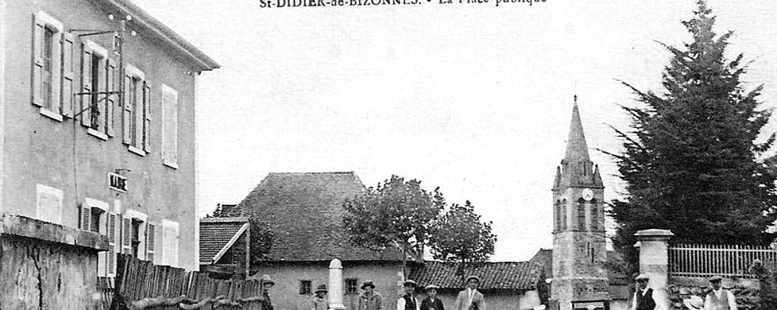 Vue de Saint-Didier-de-Bizonnes, Isère