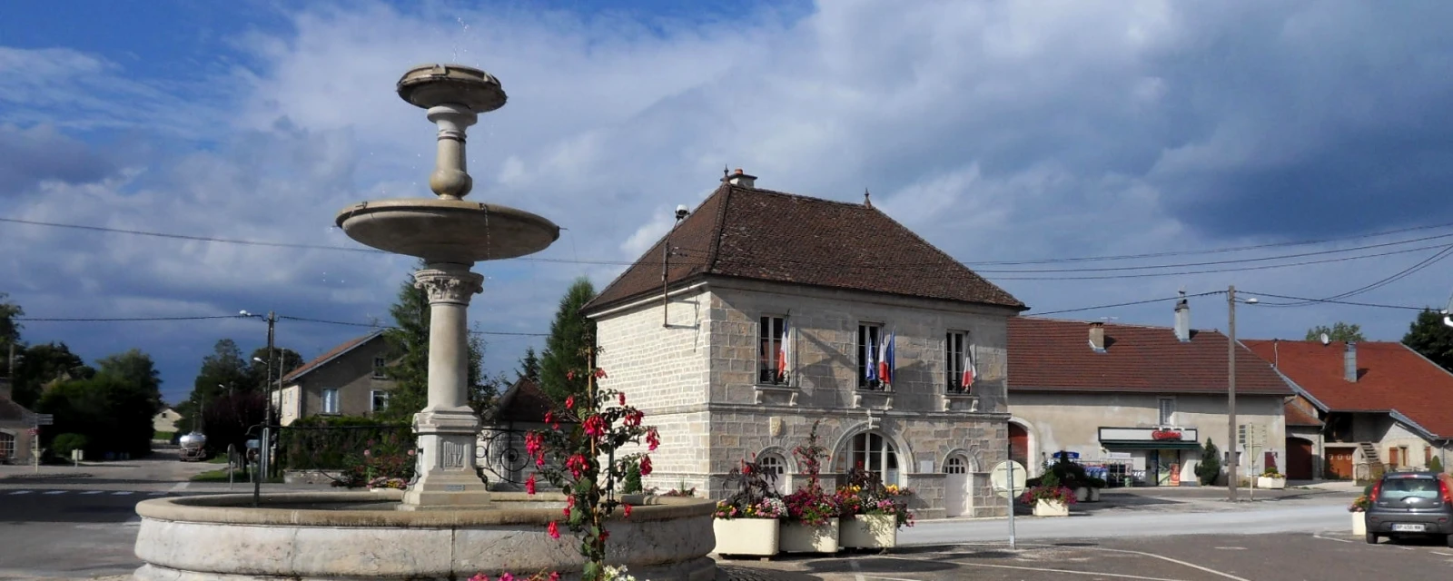 Vue de Andelot-en-Montagne, Jura