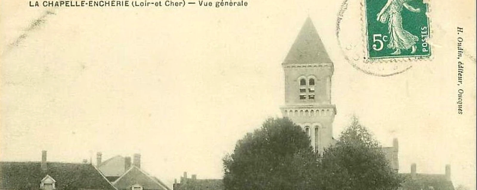 Vue de La Chapelle-Enchérie, Loir-et-Cher