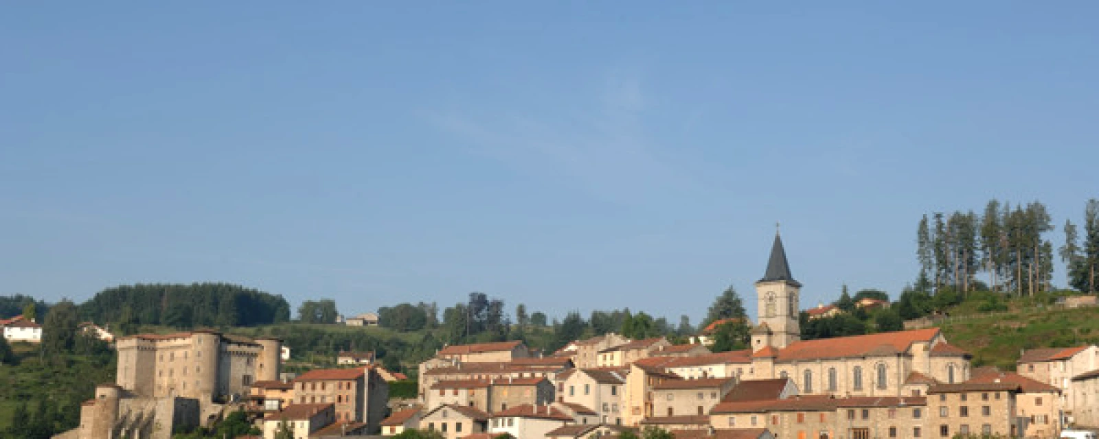 Vue de Chalmazel-Jeansagnière, Loire