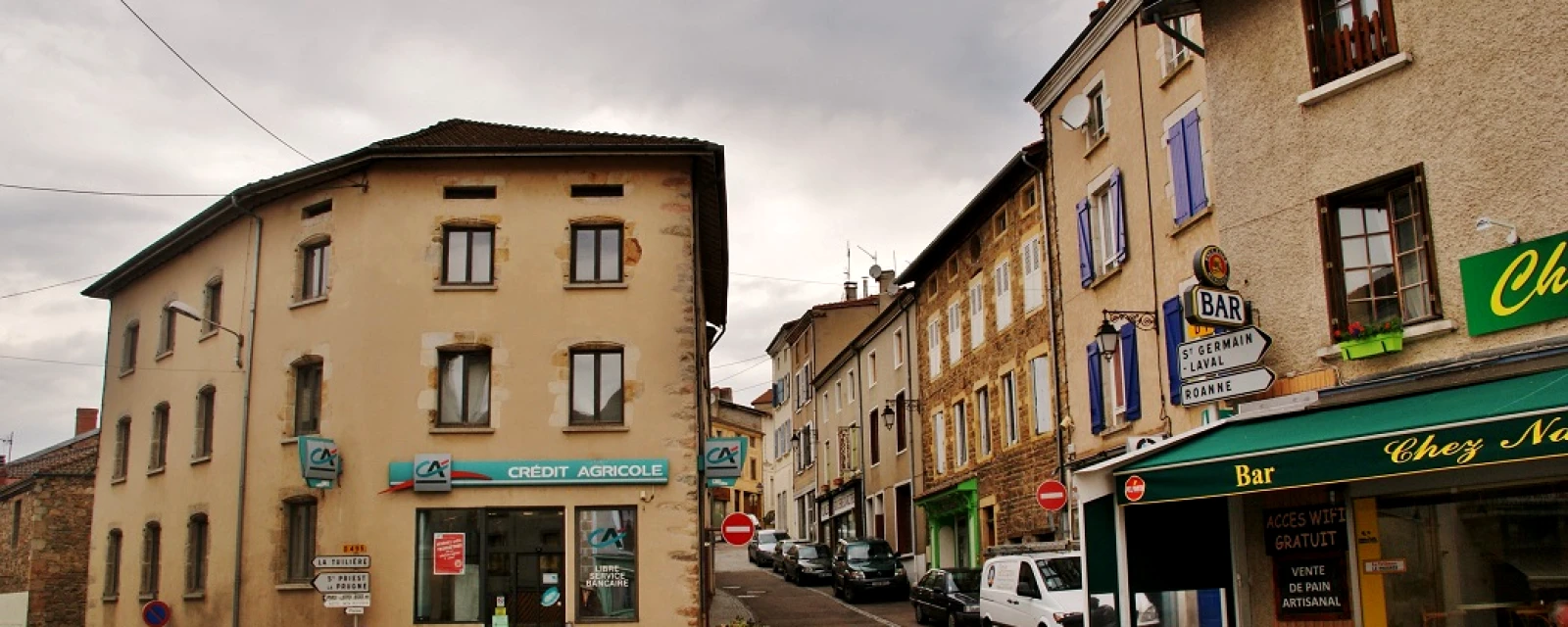 Vue de Saint-Just-en-Chevalet, Loire