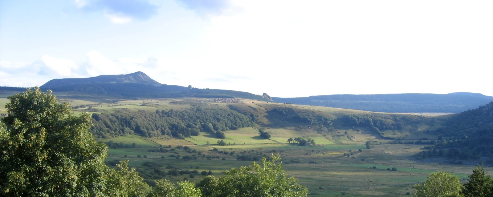 Vue de Chaudeyrolles, Haute-Loire