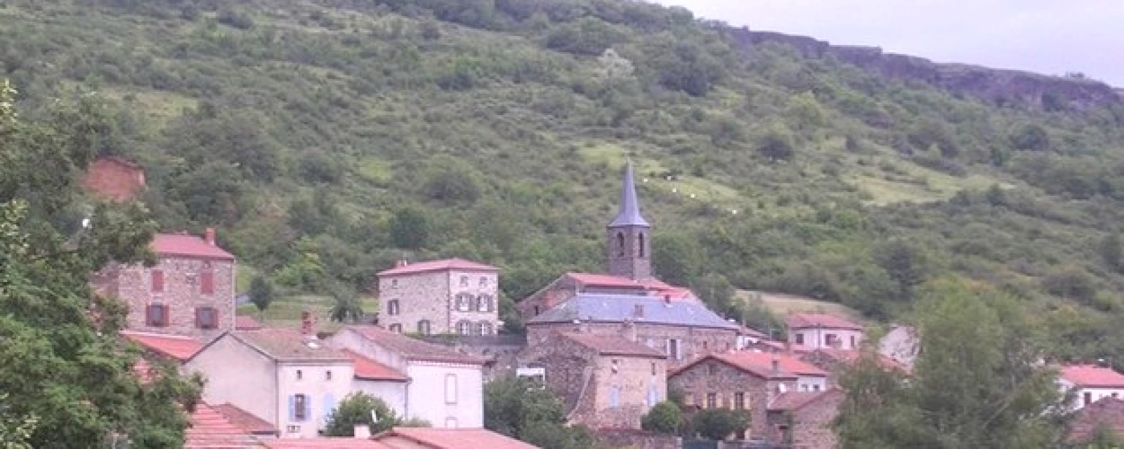 Vue de Grenier-Montgon, Haute-Loire