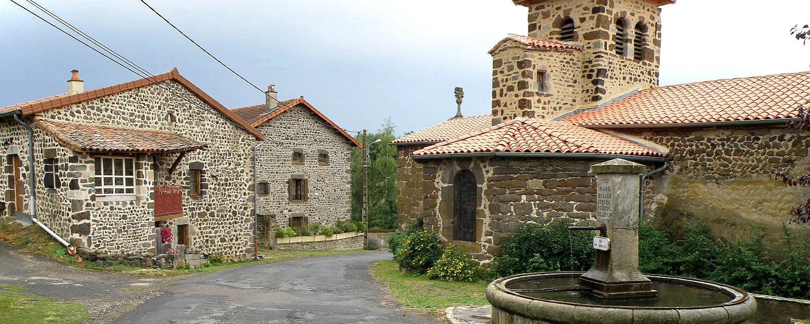 Vue de Saint-Geneys-près-Saint-Paulien, Haute-Loire