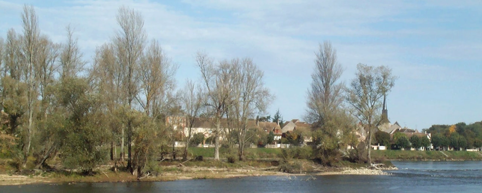 Vue de Ousson-sur-Loire, Loiret