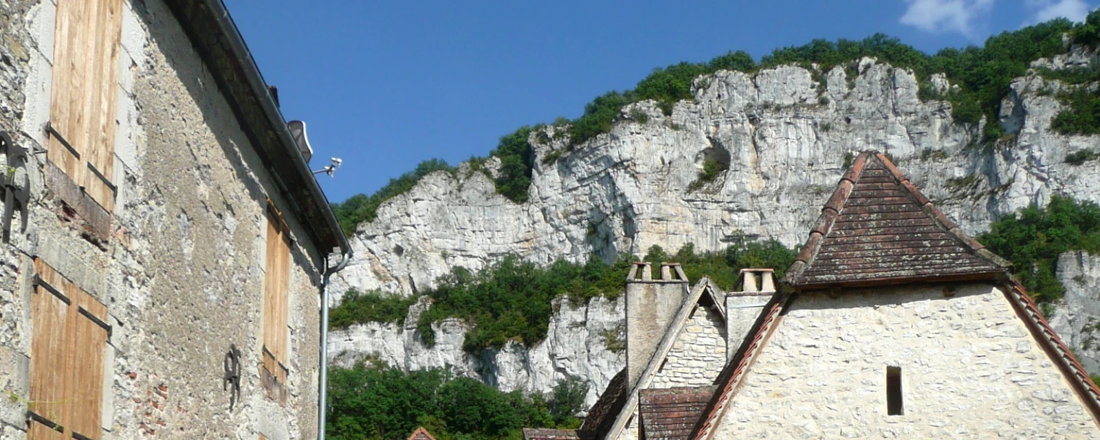 Vue de Marcilhac-sur-Célé, Lot