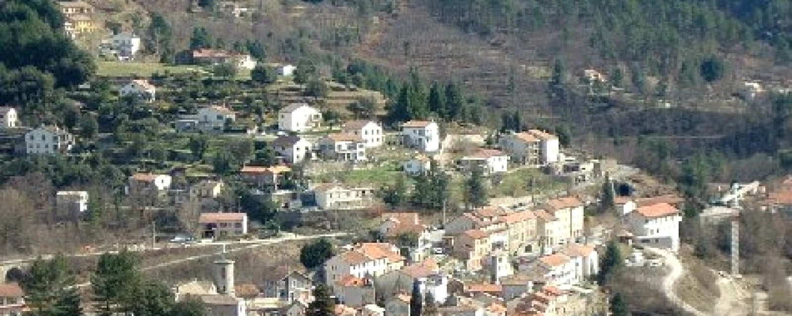 Vue de Le Collet-de-Dèze, Lozère