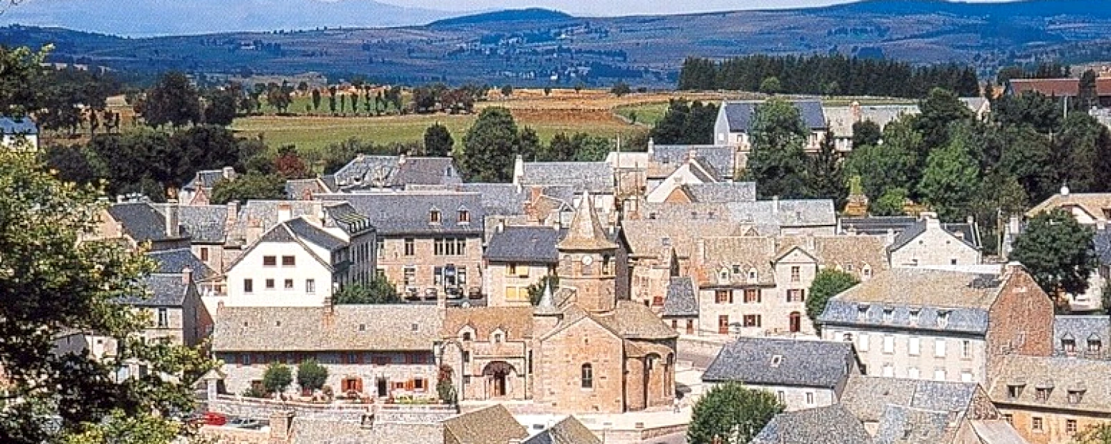 Vue de Nasbinals, Lozère