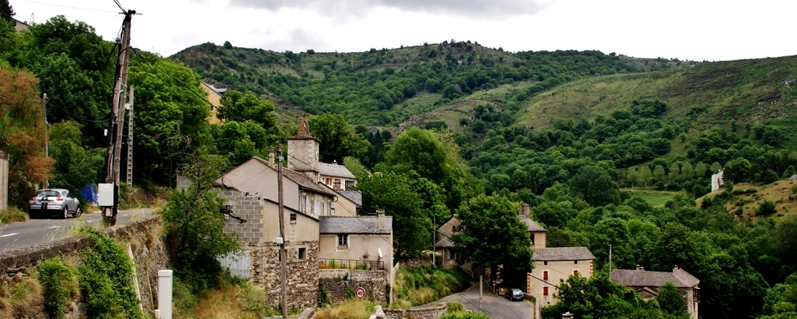 Vue de Rousses, Lozère