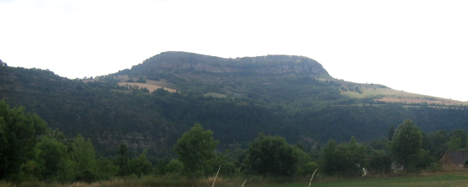 Vue de Saint-Bonnet-de-Chirac, Lozère