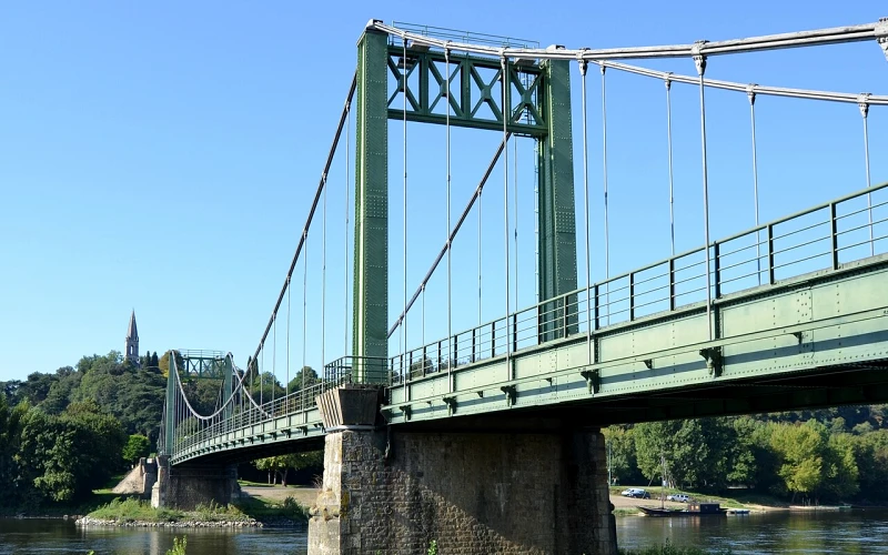 Vue de Gennes-Val-de-Loire