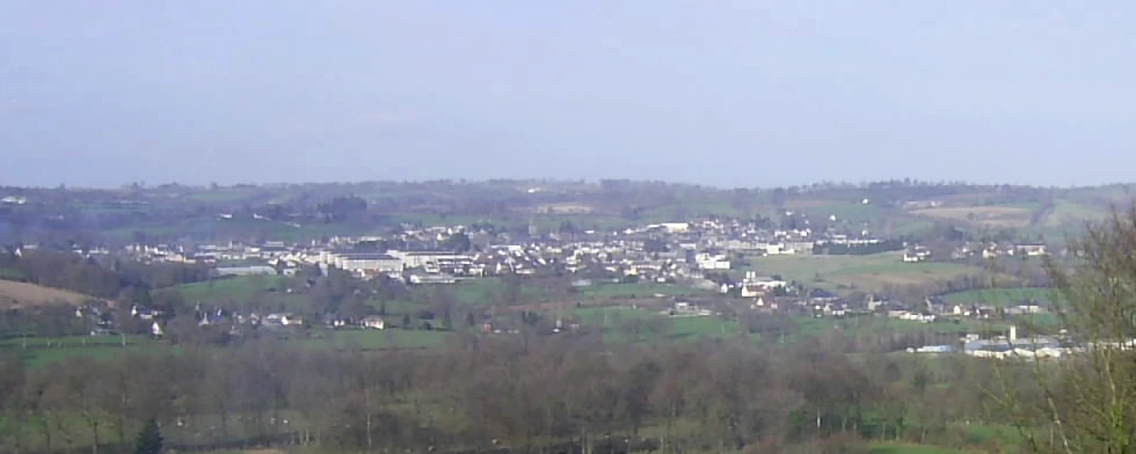 Vue de Sourdeval, Manche