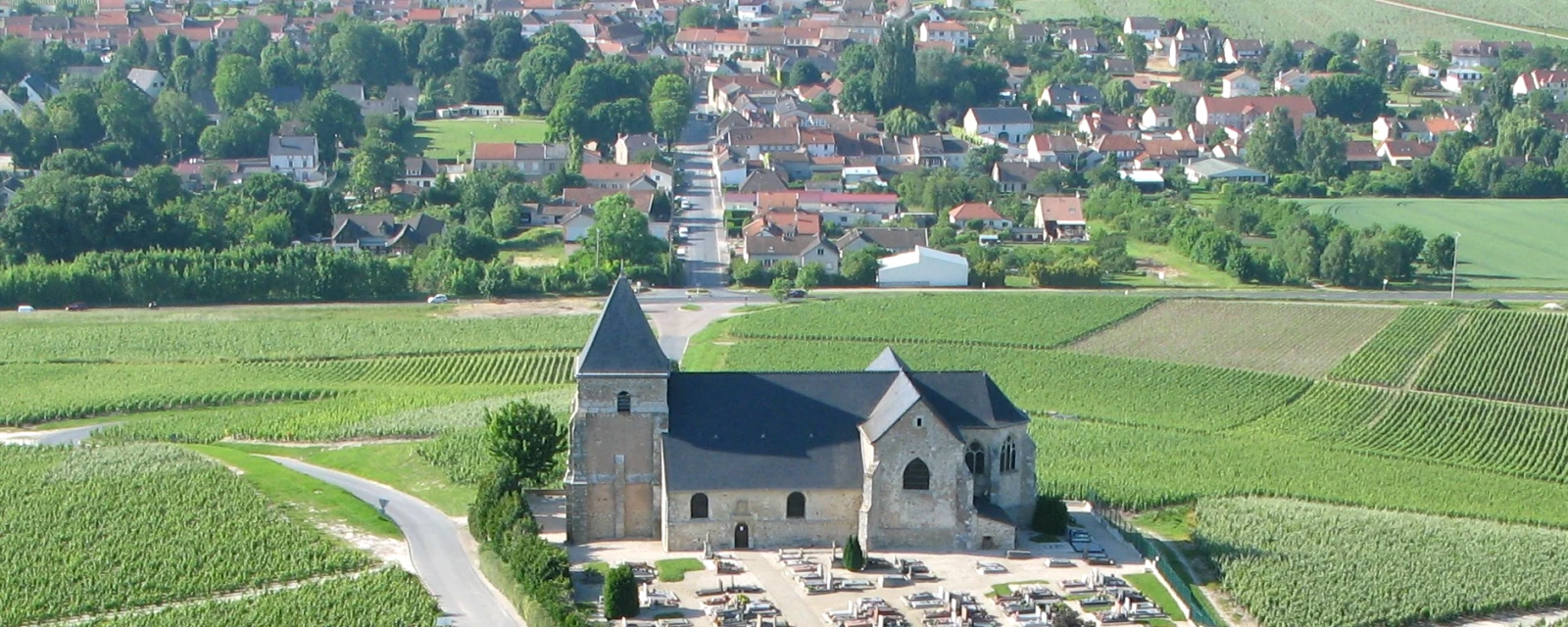 Vue de Chavot-Courcourt, Marne