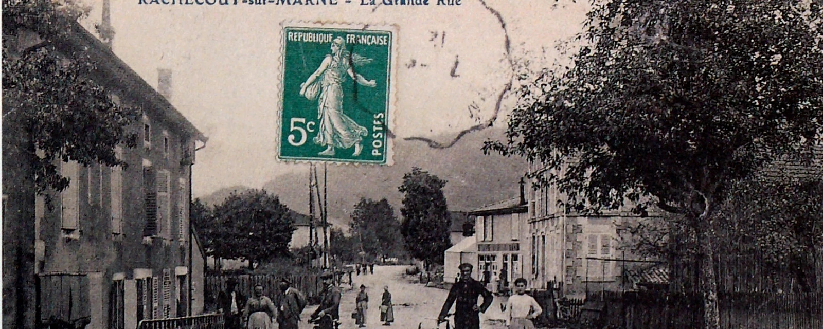 Vue de Rachecourt-sur-Marne, Haute-Marne