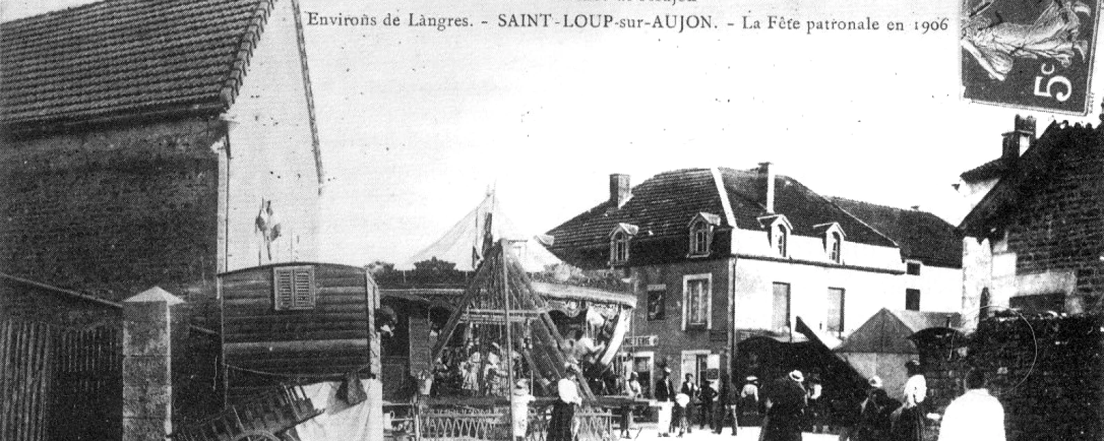 Vue de Saint-Loup-sur-Aujon, Haute-Marne
