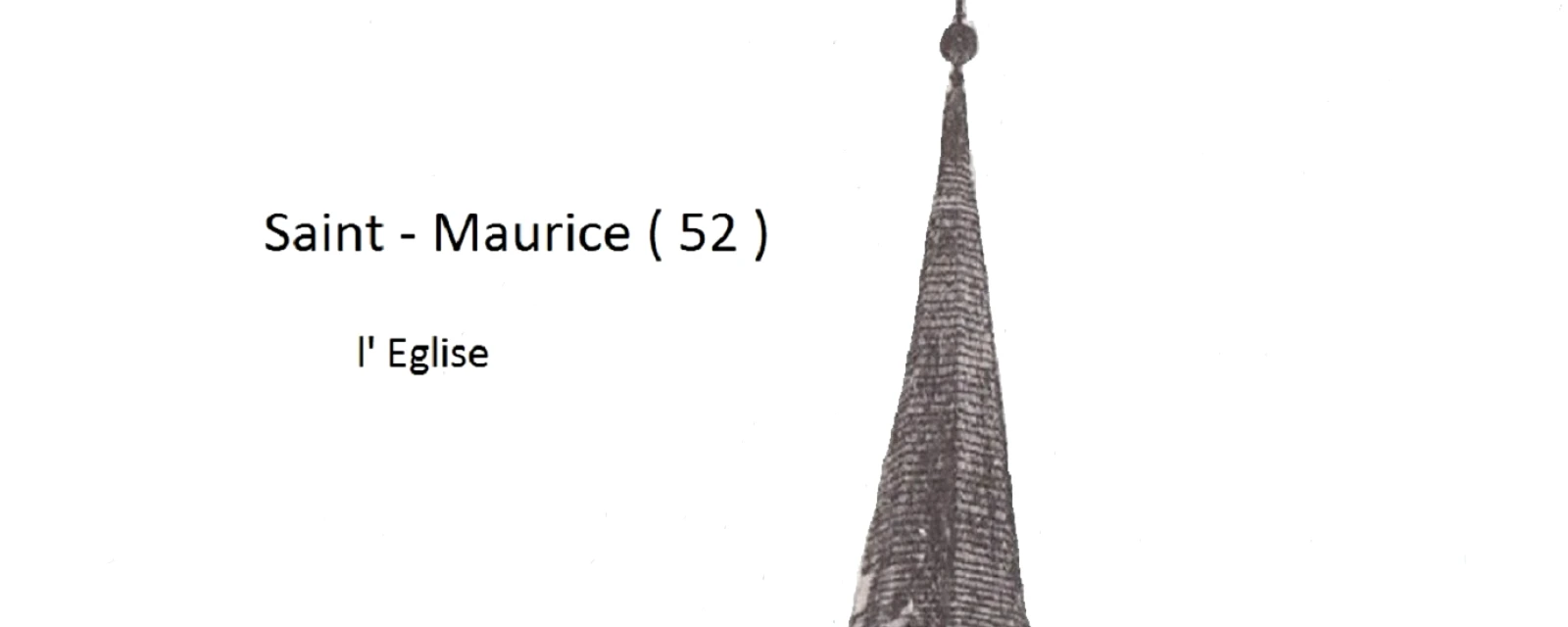 Vue de Saint-Maurice, Haute-Marne